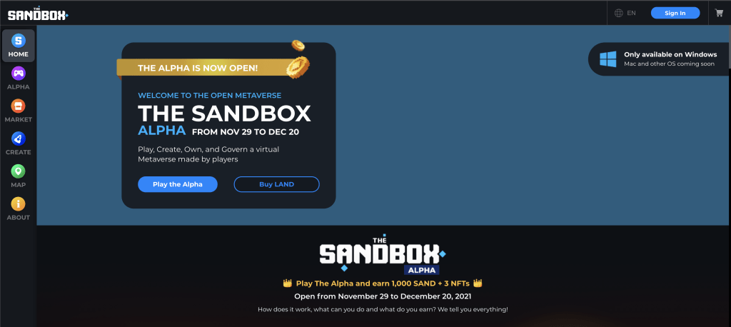 The SANDBOX, Metaverse Nasıl Yatırım Yapılır?