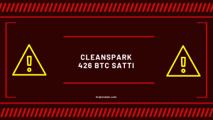 CleanSpark 426 BTC Sattı