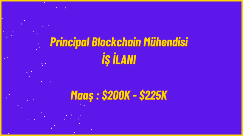 Principal Blockchain Mühendisi